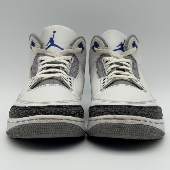 Jordan 3 Retro Racer Blue White Blue Cement‎ Grey CT8532-145 11.5M Authentic! main image 12